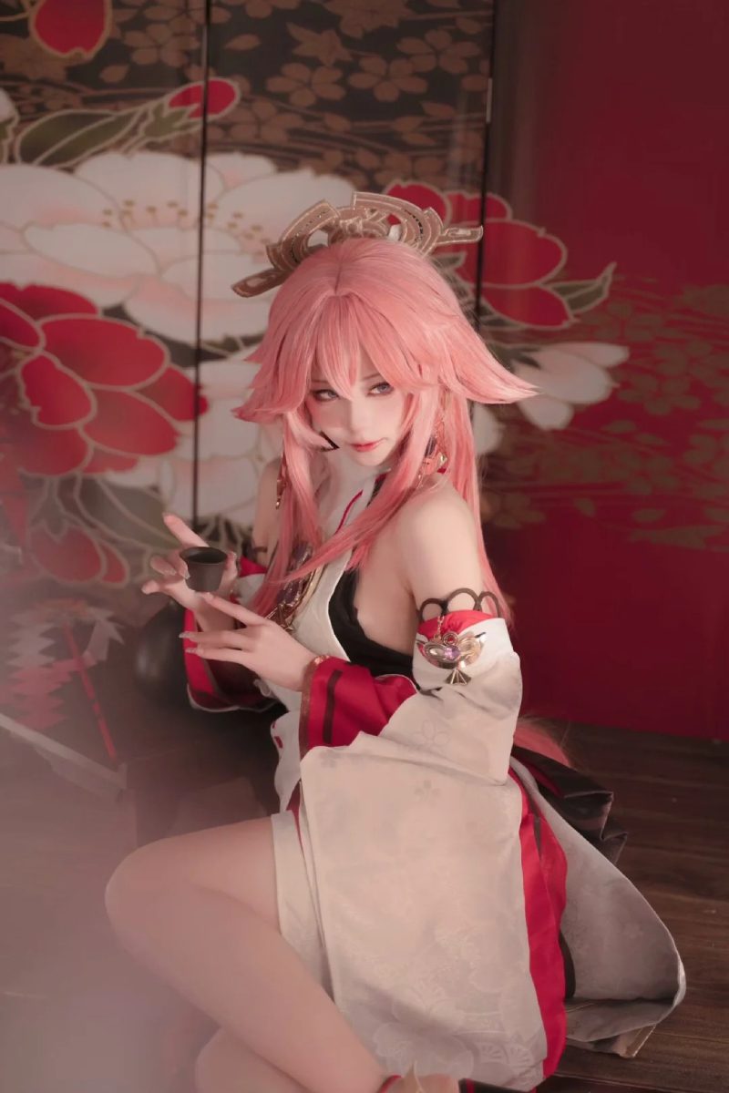 cosplay Yae Miko 35