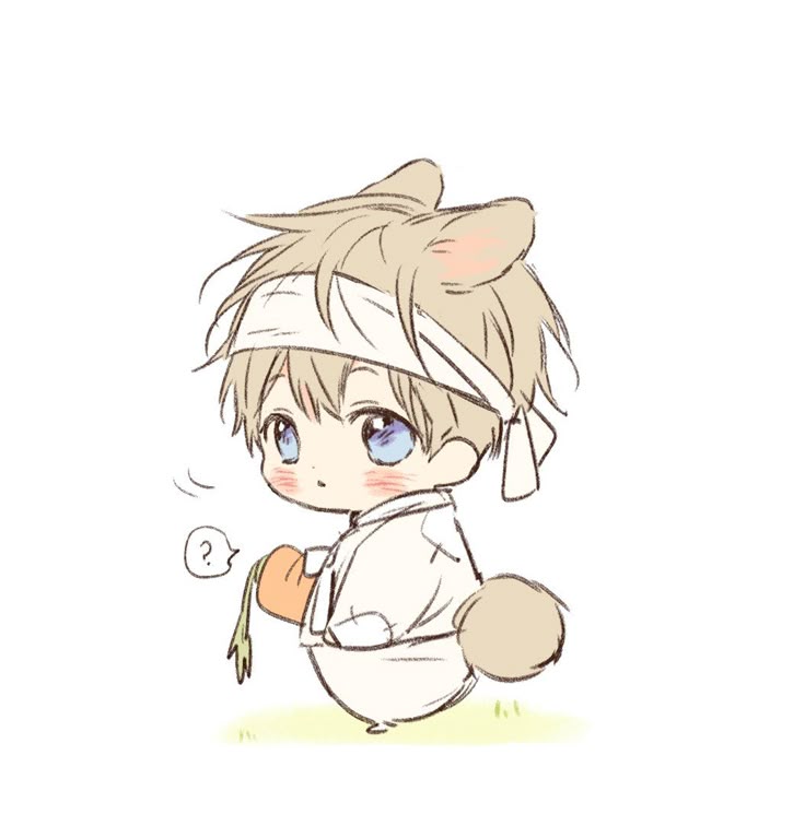 Cute Anime Chibi Boy 1