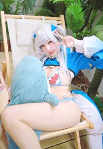 179+ Gái Xinh Cosplay Gawr Gura Bổ Mắt Không Thể Bỏ Lỡ
