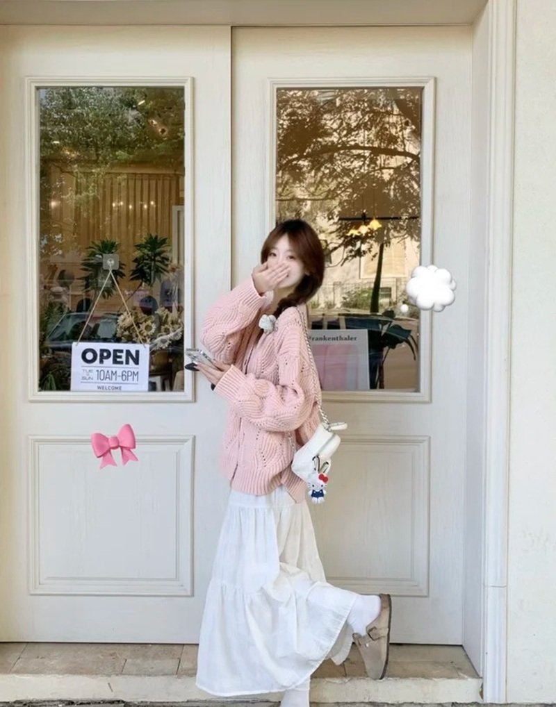 Gái Xinh Mặc Pinky 4