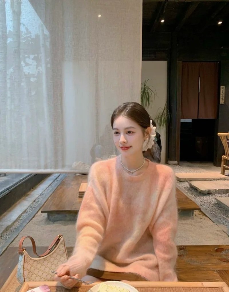 Gái Xinh Mặc Pinky 7
