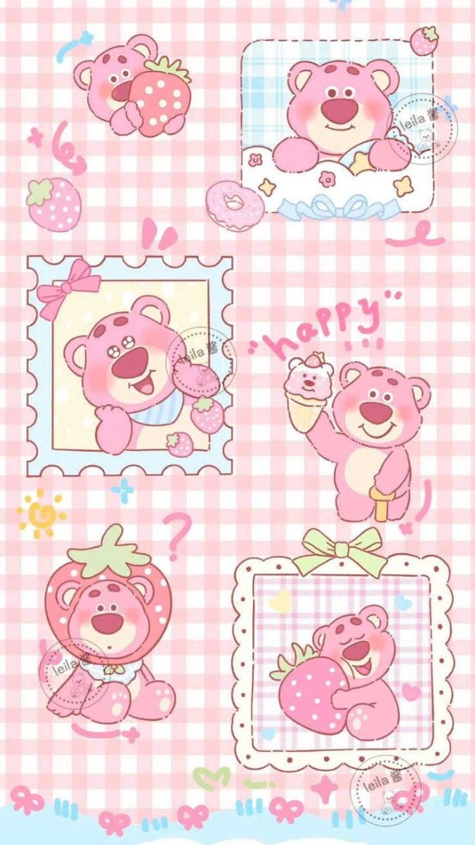 Gấu Dâu Cute 12