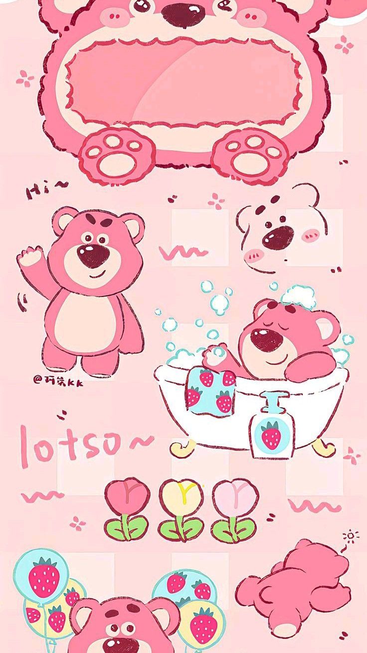 Gấu Dâu Cute 7