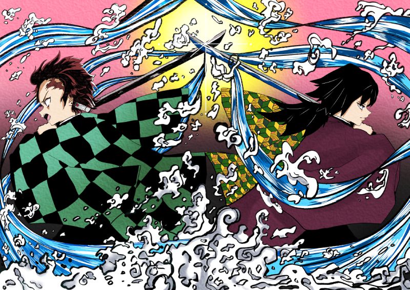 ảnh Giyuu x Tanjiro 26