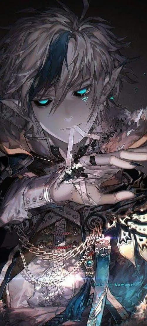 Hình Ảnh Ác Quỷ Nam Anime Ngầu 1