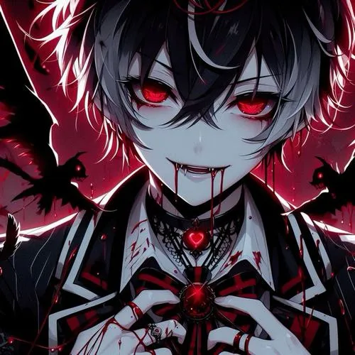Hình Ảnh Ác Quỷ Nam Anime Ngầu 52