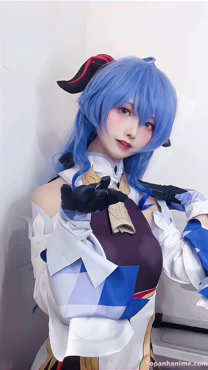 ảnh cosplay Ganyu 15