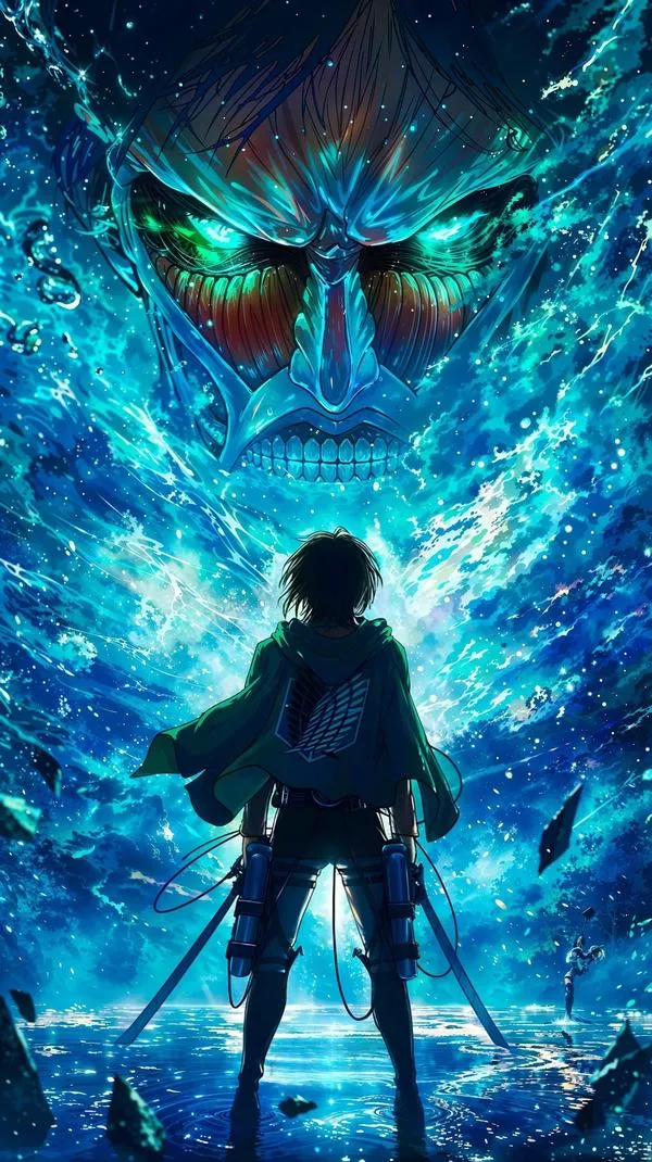 Hình Ảnh Eren Yeager ngầu 3