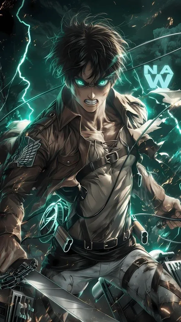 Hình Ảnh Eren Yeager ngầu 15