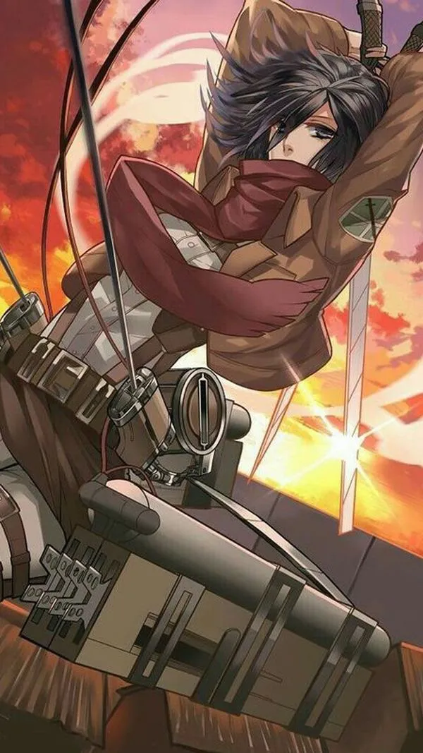 Hình Ảnh Mikasa Ackerman 16