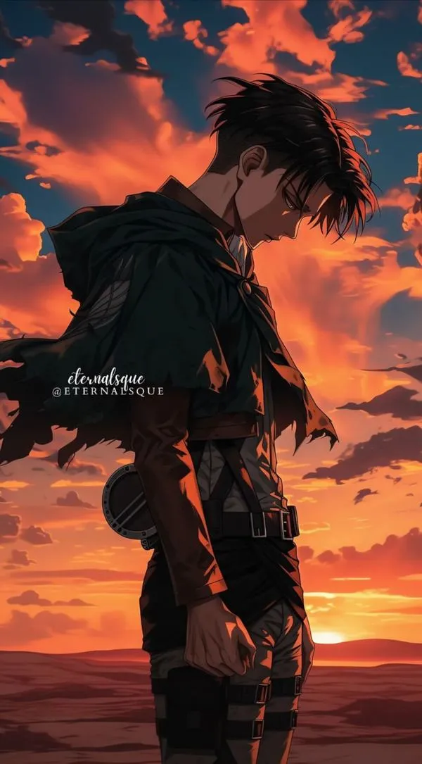 Ảnh Hình Nền Levi Ackerman ngầu 80