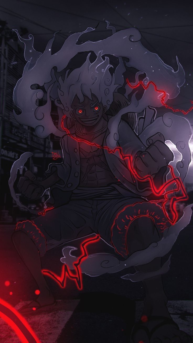 Hình Nền Luffy Gear 5 3