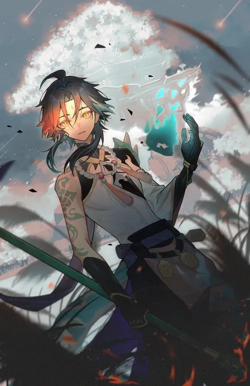 Hình nền Xiao Genshin Impact 49