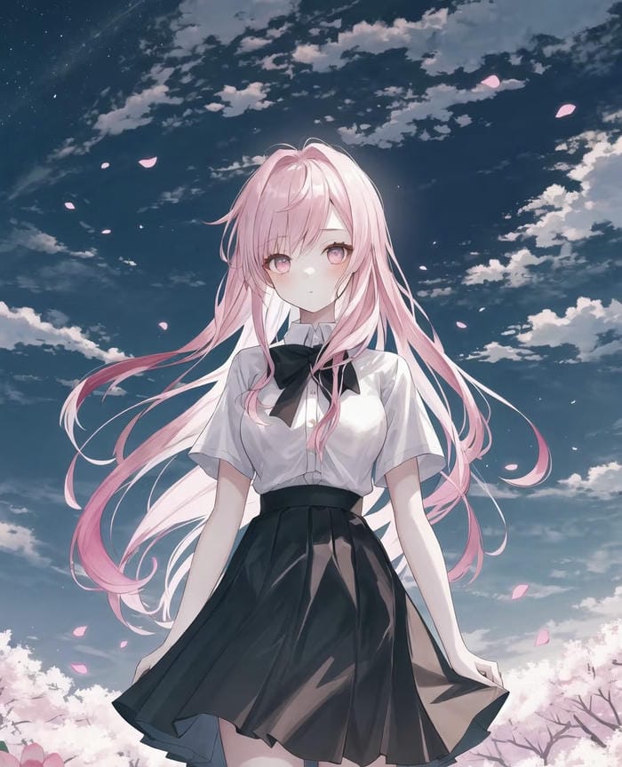 ảnh anime nữ cute 39