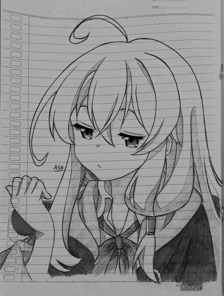 Hình Vẽ Anime Cute 15