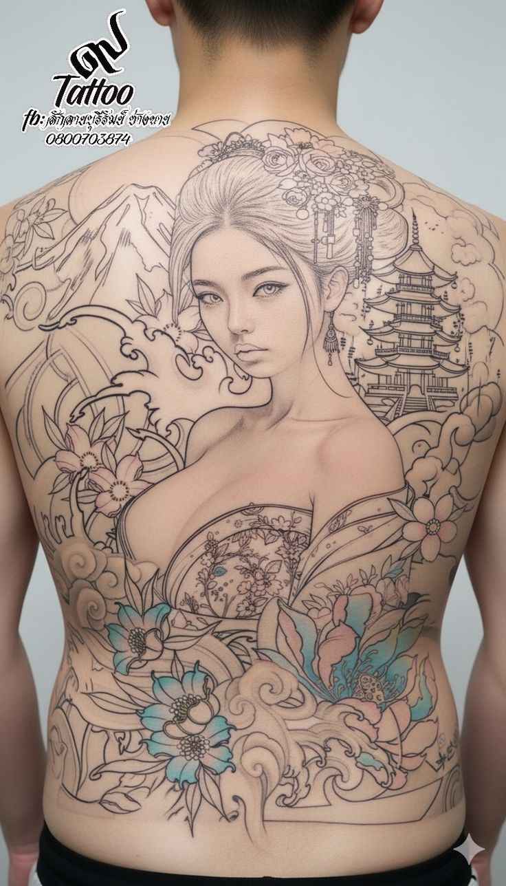 Hình Xăm Nhật Cổ 12