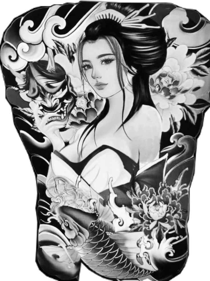 Hình Xăm Nhật Cổ 14