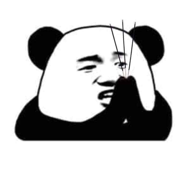 Meme gấu trúc cute 8