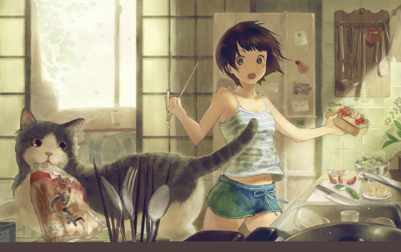 mèo anime 40