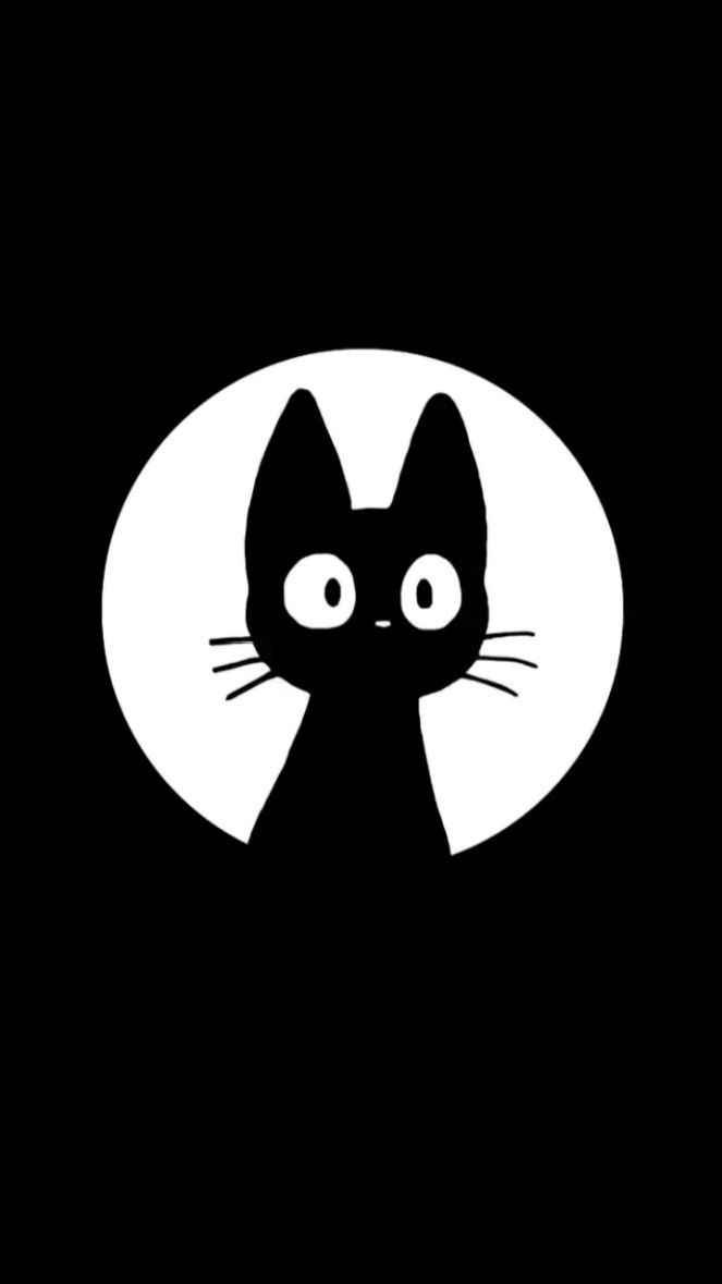 Mèo đen anime 11