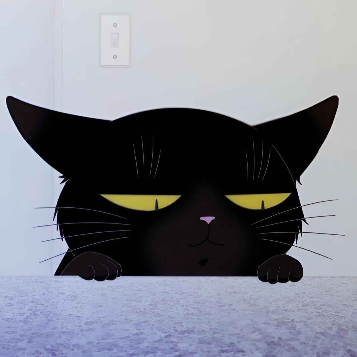 Mèo đen anime 17