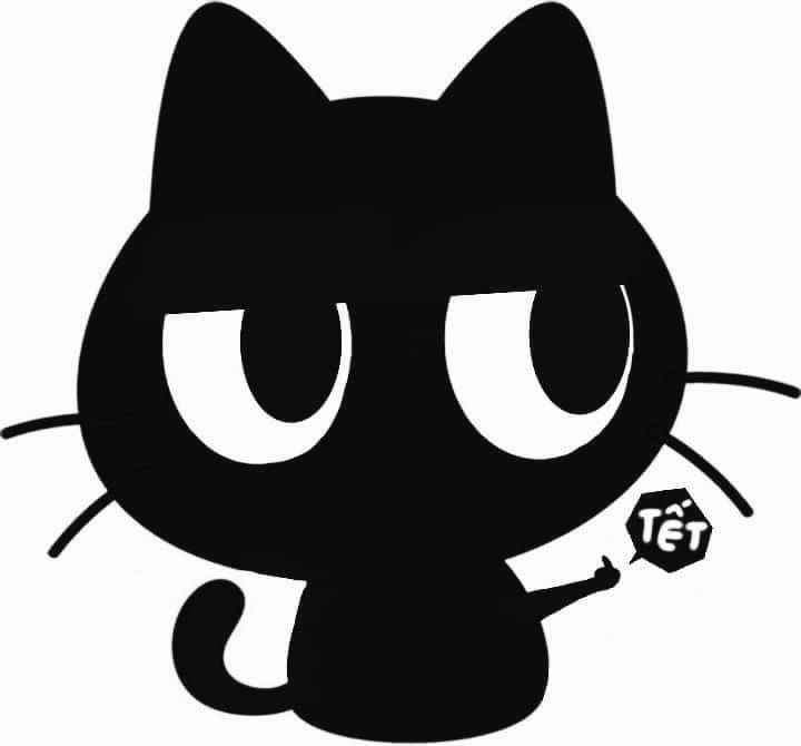 Mèo đen anime 4