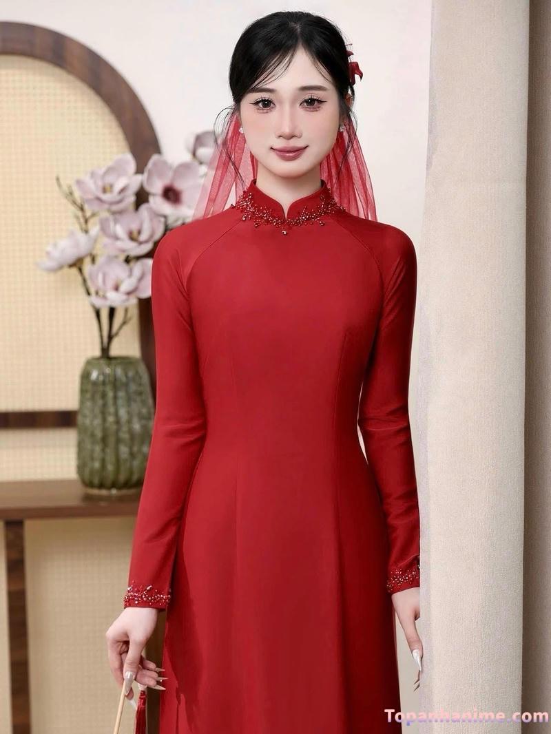 ảnh gái mặc áo dài 67
