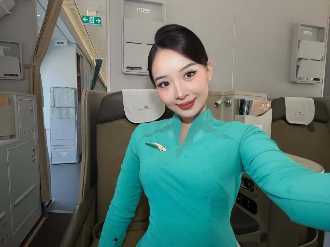 ảnh tiếp viên vietnam airline xinh đẹp 2