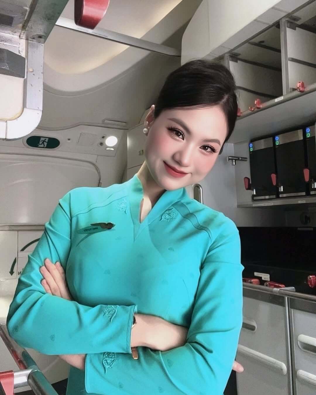 ảnh tiếp viên vietnam airline xinh đẹp 19