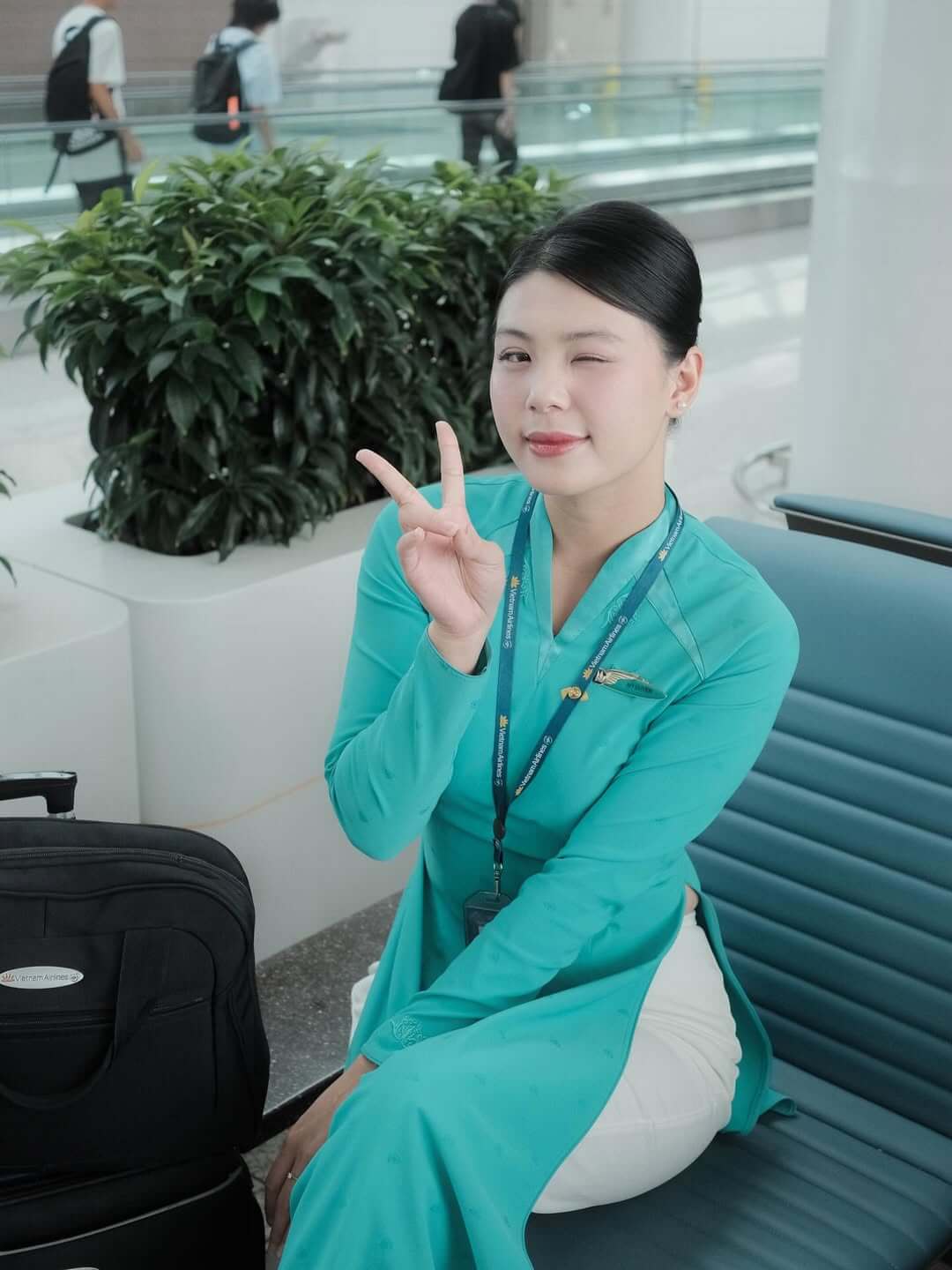 ảnh tiếp viên vietnam airline xinh đẹp 23