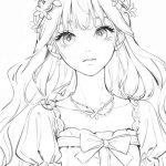 119+ Tranh Tô Màu Anime Girl Ngầu Nhất Định Phải Thử!