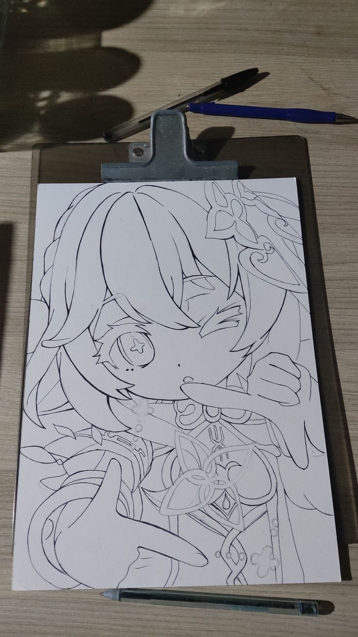 Tranh Vẽ Anime 17