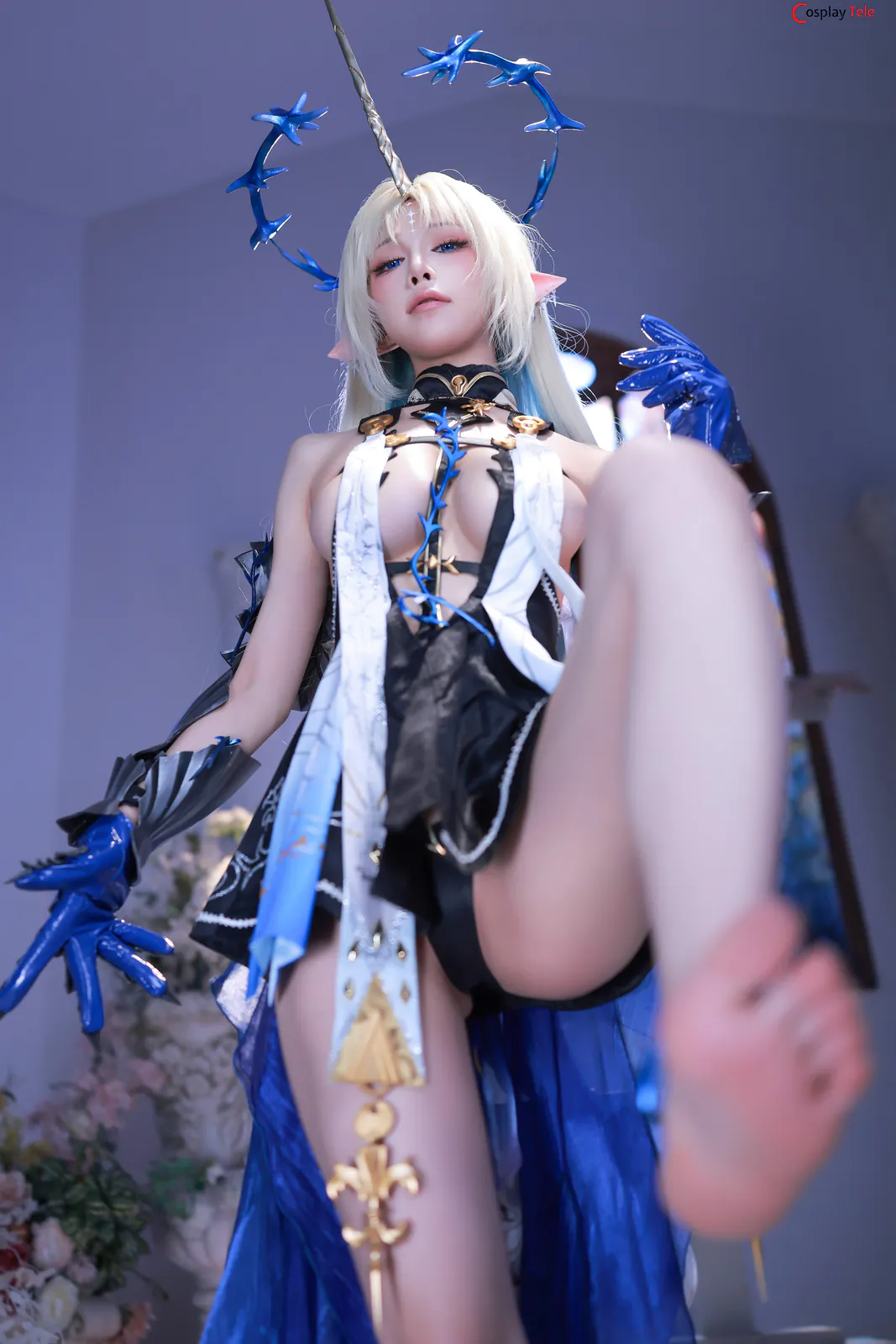 Aqua cosplay Fleurdelys 23