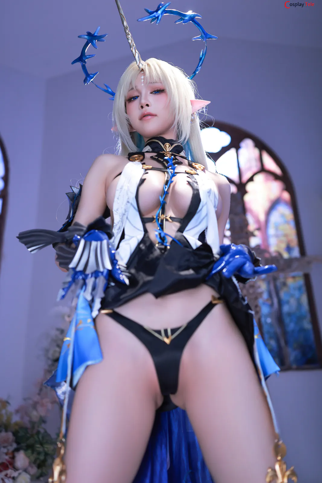 Aqua cosplay Fleurdelys 25