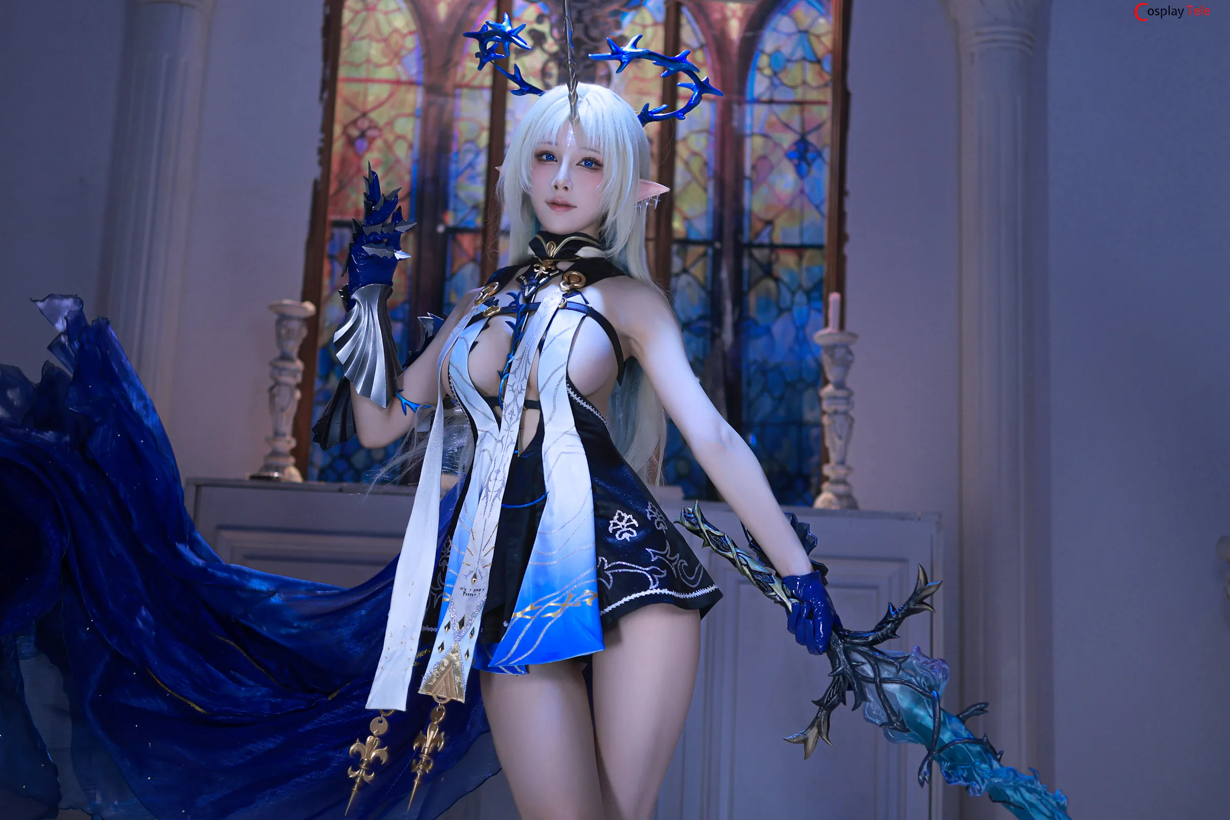 Aqua cosplay Fleurdelys 2