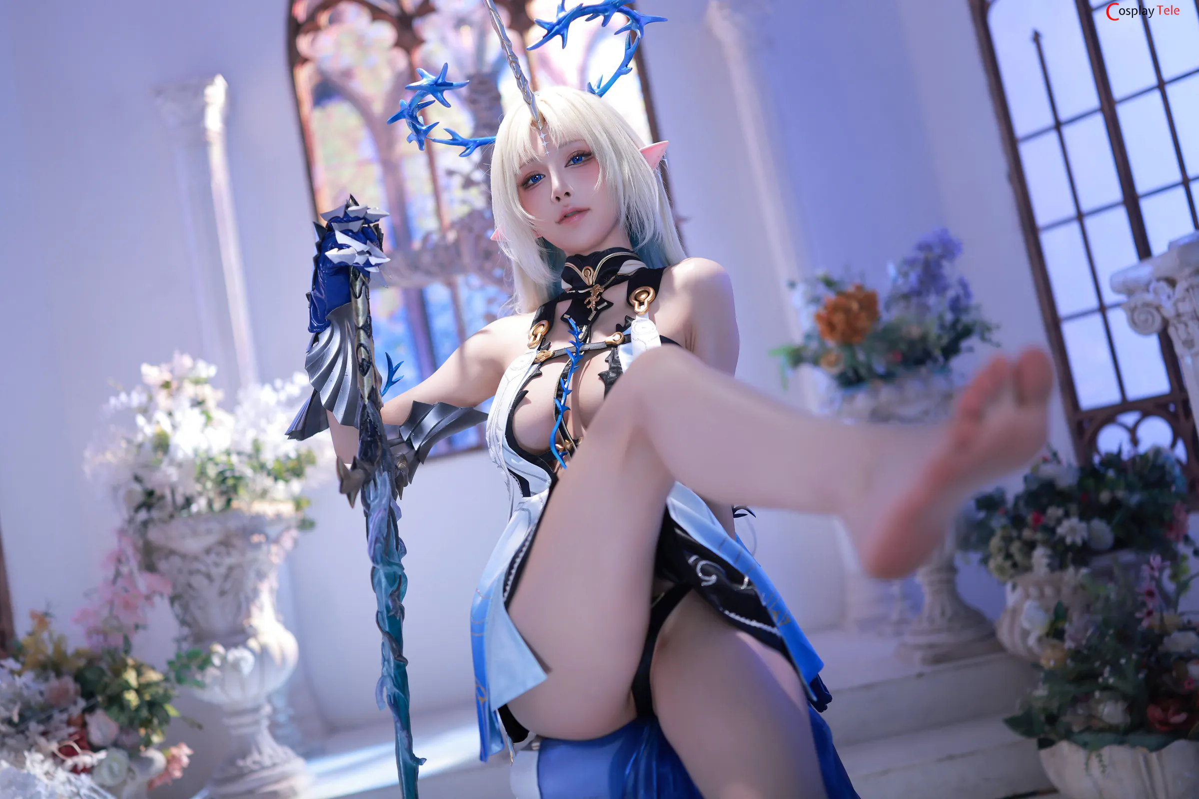 Aqua cosplay Fleurdelys 34