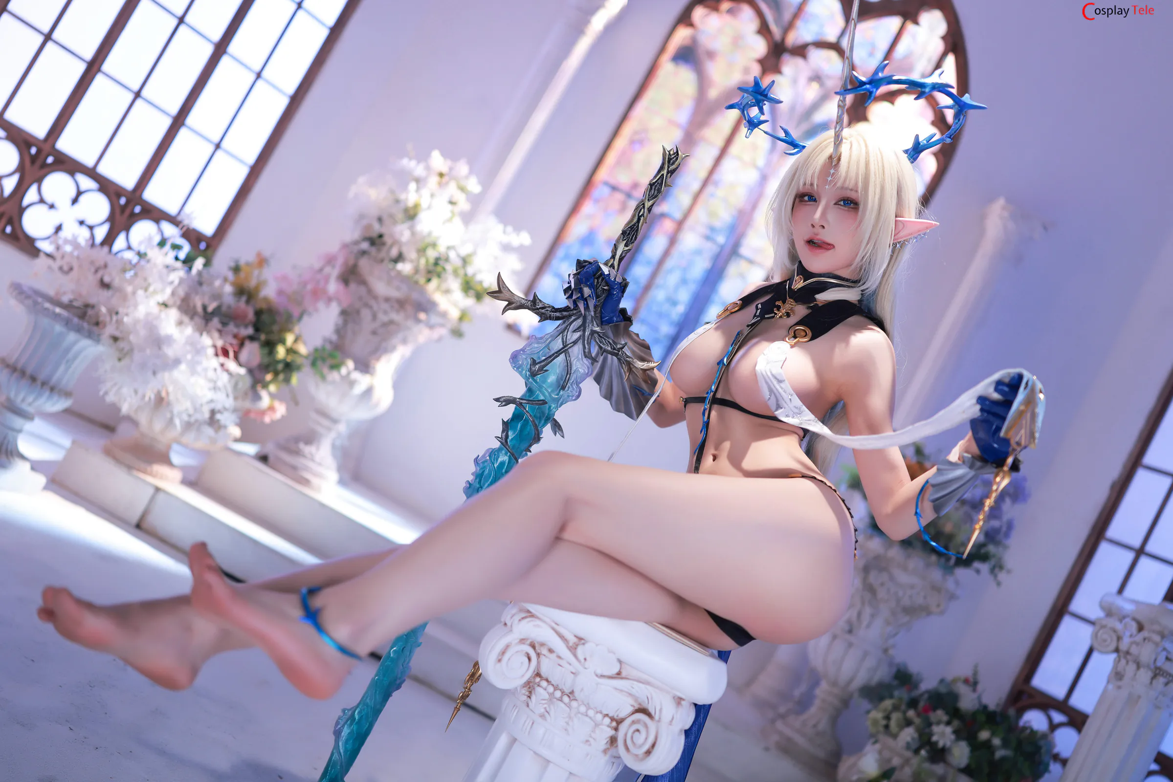 Aqua cosplay Fleurdelys 51