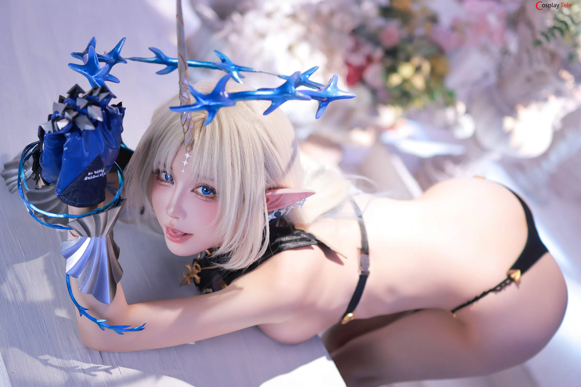 Aqua cosplay Fleurdelys 63