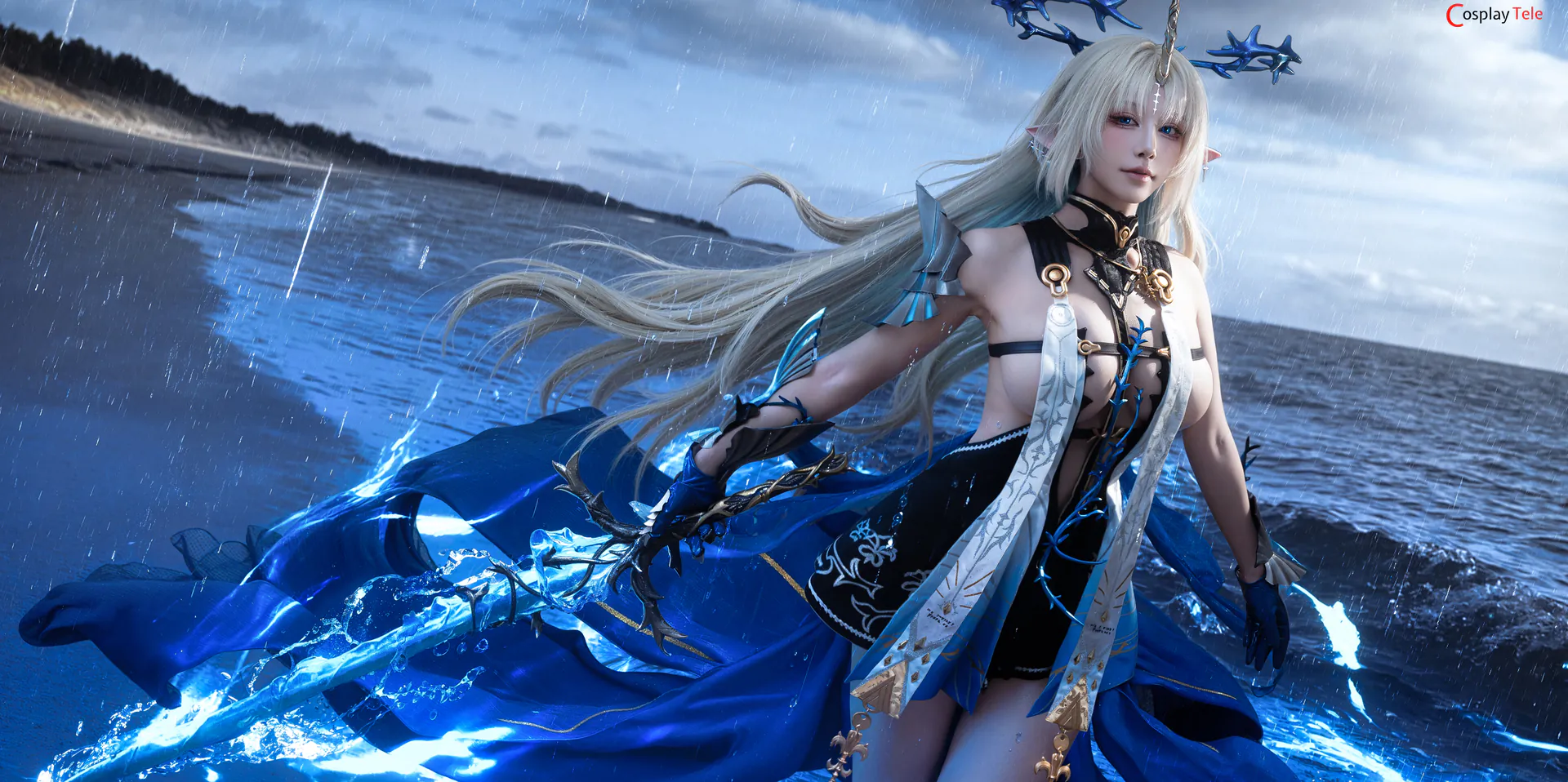 Aqua cosplay Fleurdelys 75