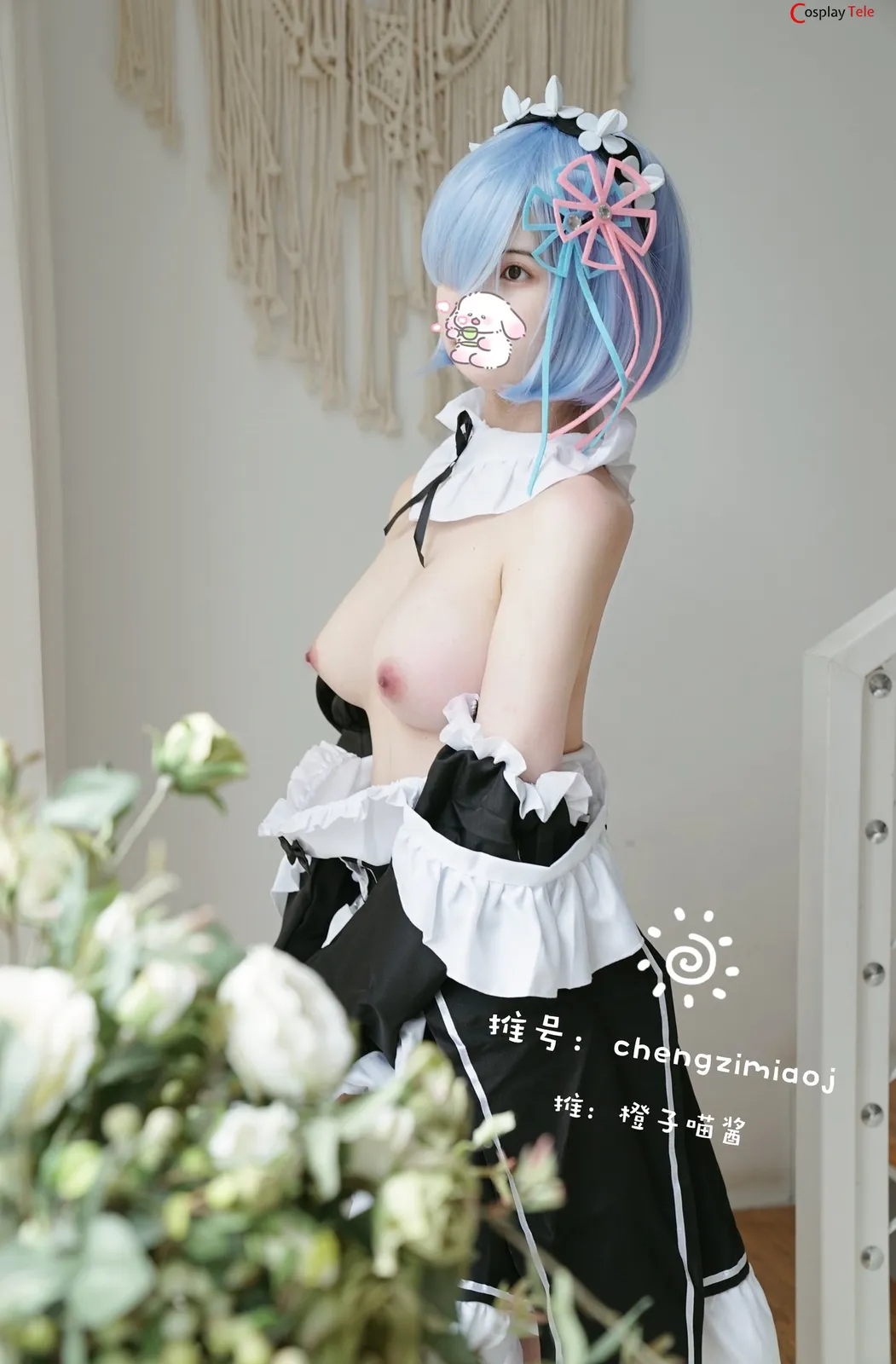 Chengzimiaoj cosplay Rem 23