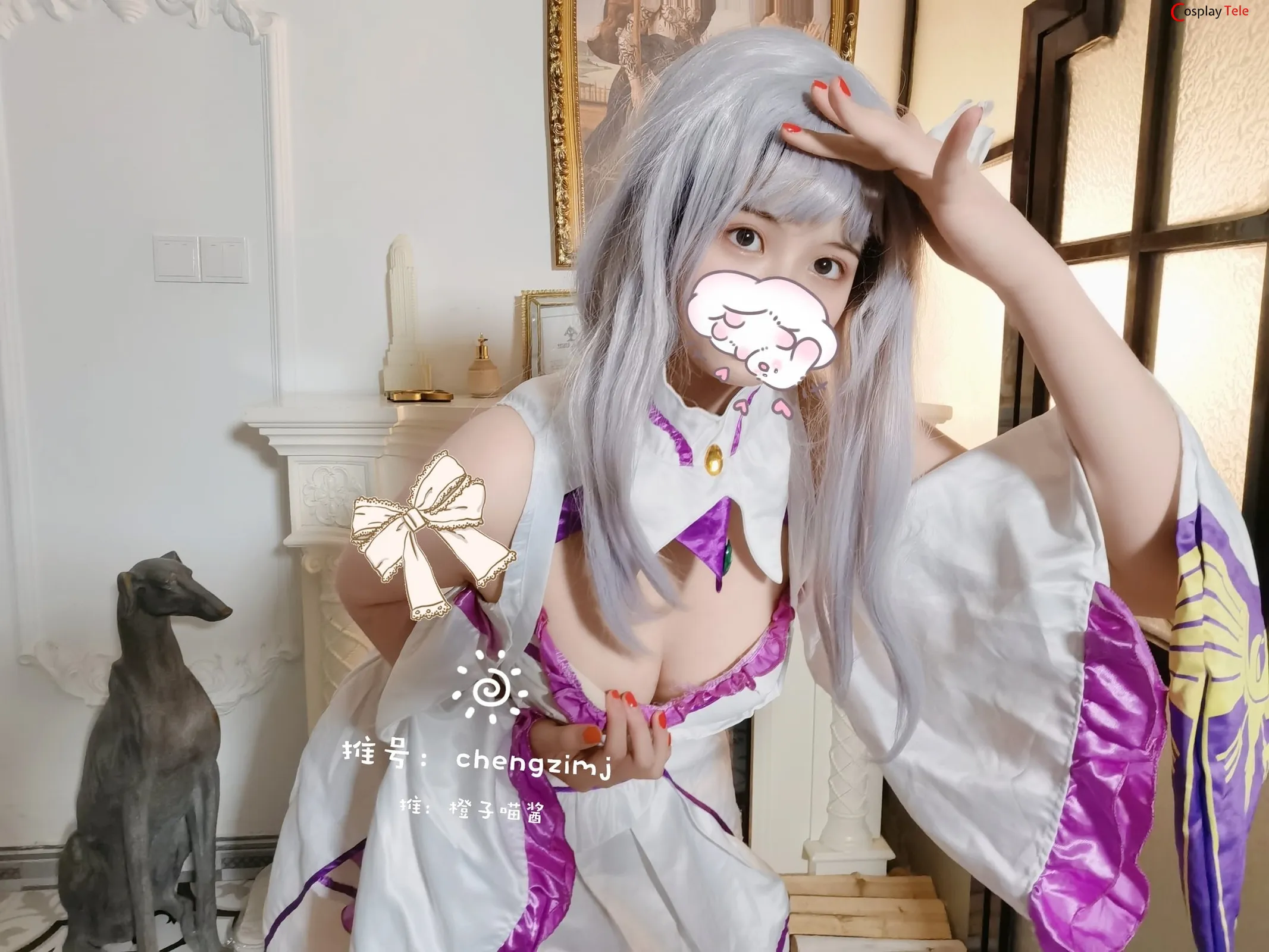 Chengzimiaoj cosplay Rem 49