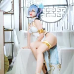 119+ Tuyệt Tác Hoshilily Cosplay Rem Cheongsam: Đốn Tim Fan Anime