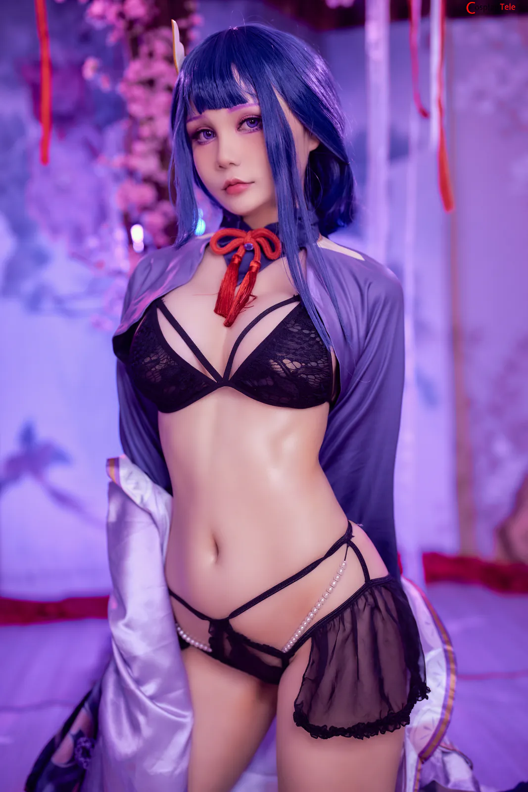 Joyce cosplay Raiden Shogun 10