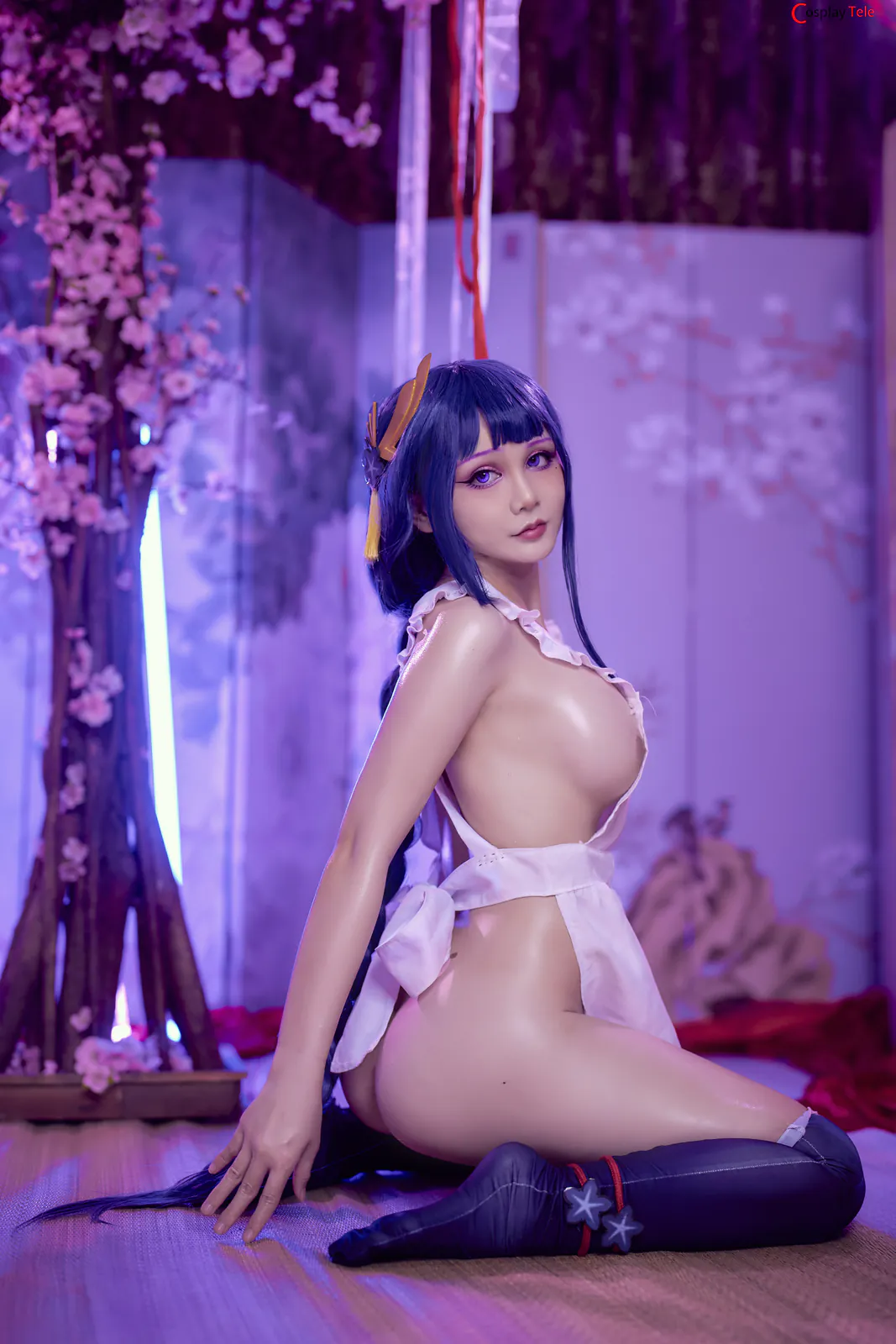 Joyce cosplay Raiden Shogun 17
