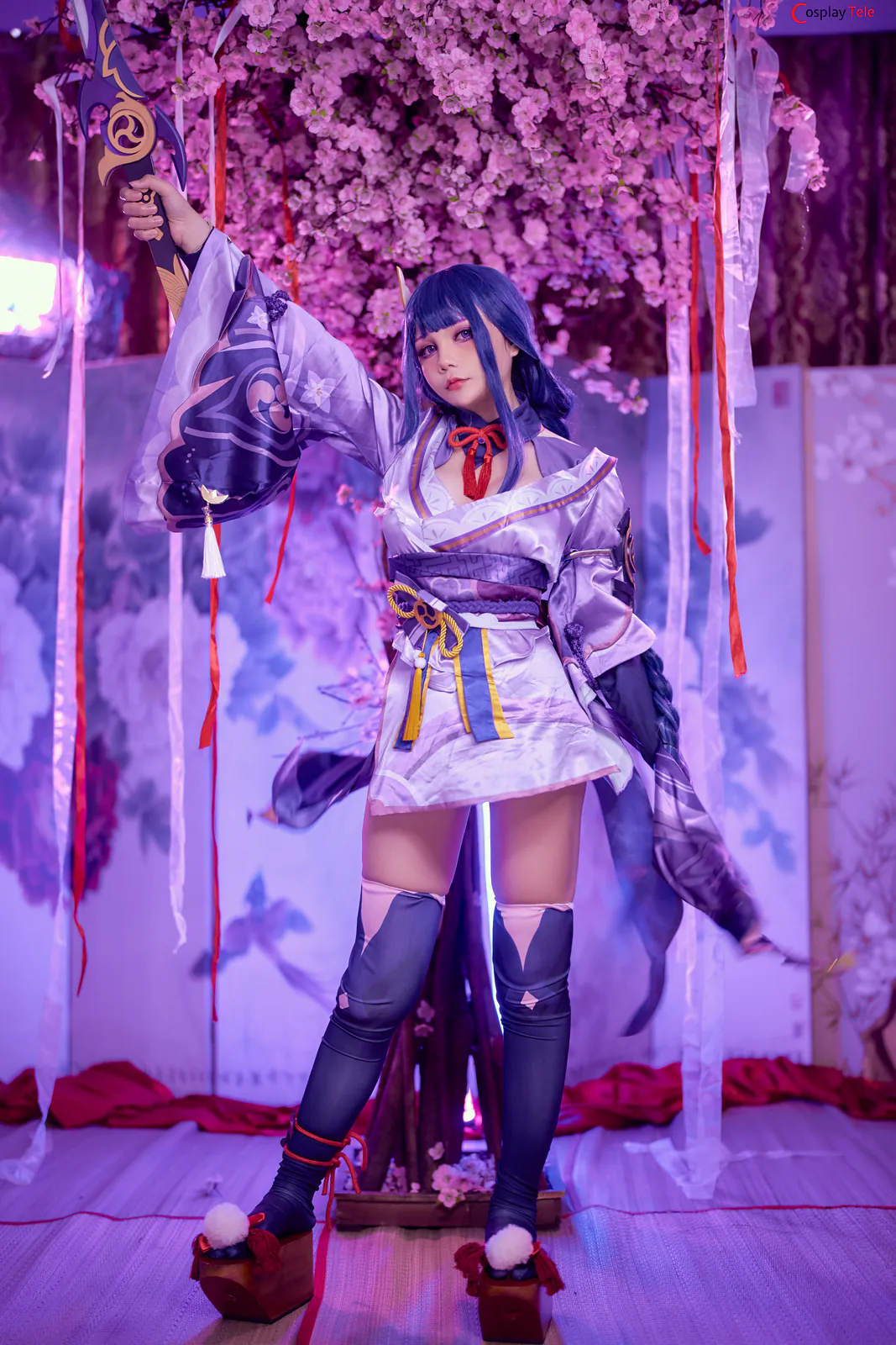 Joyce cosplay Raiden Shogun 2