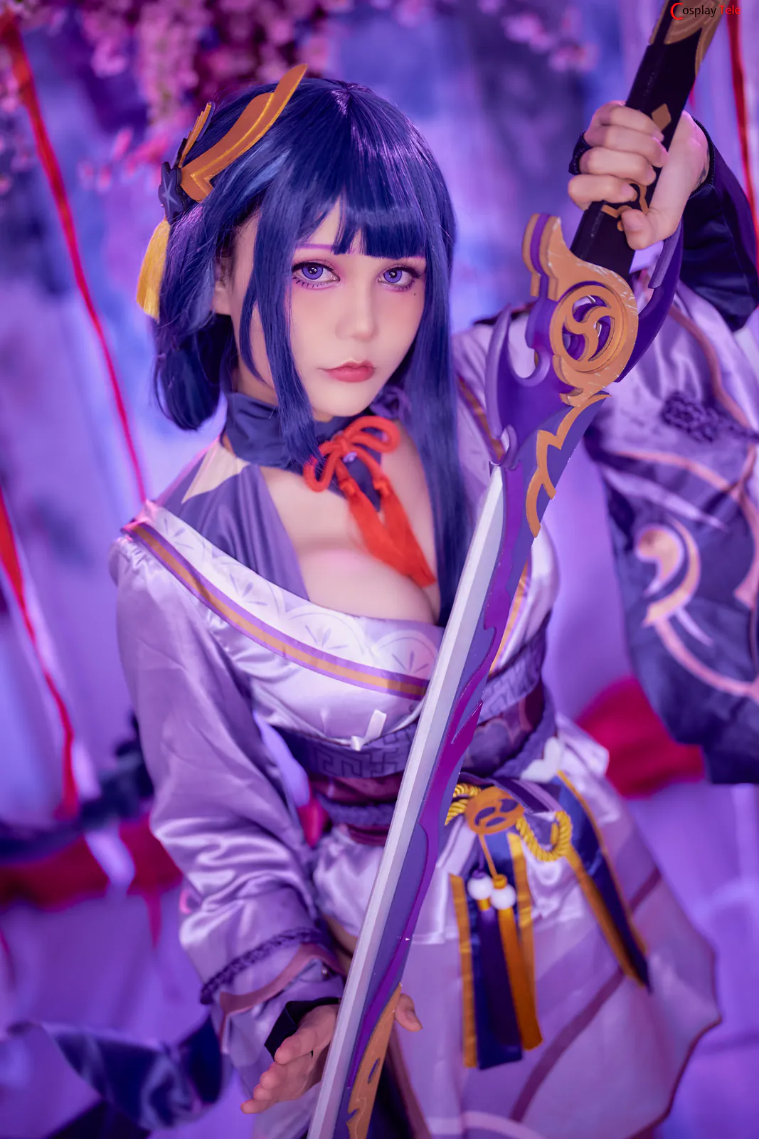 Joyce cosplay Raiden Shogun 4