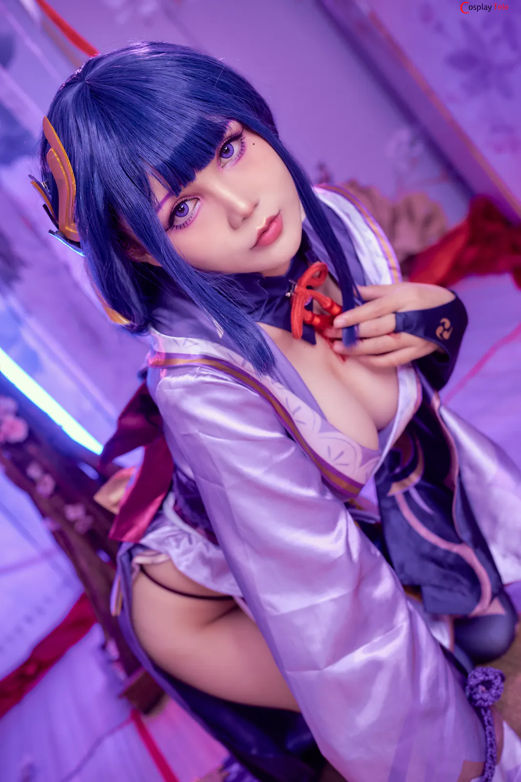 Joyce cosplay Raiden Shogun 6