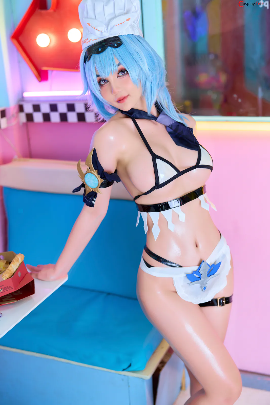 Joyce cosplay Eula Pizza 16