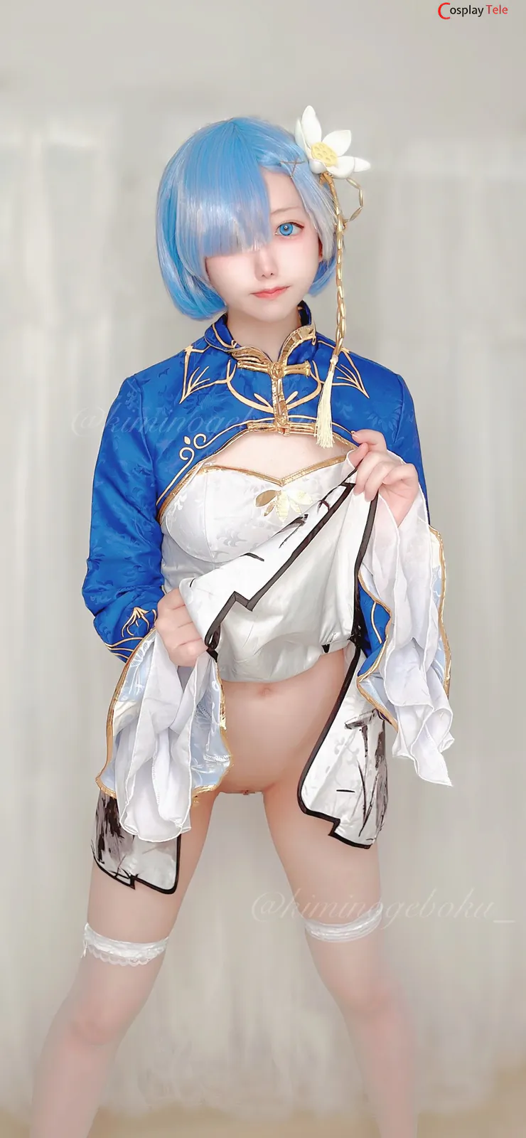 Wanco chan cosplay Rem 14