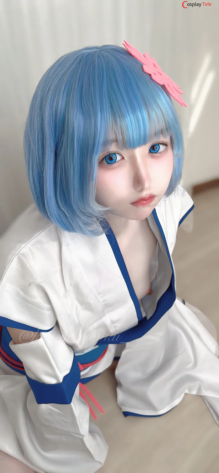 Wanco chan cosplay Rem 8